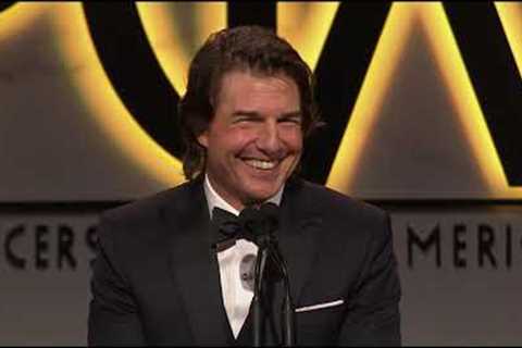 34th Annual Producers Guild Awards : Tom Cruise Speech