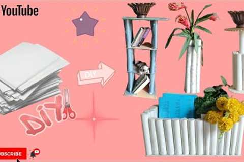 DIY Project: Create Useful Household Items with Just a Pile of Papers!