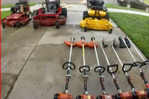 Lawn Care Equipment Setup 2016