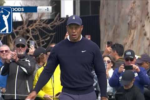 Tiger Woods birdies first hole in return to PGA TOUR