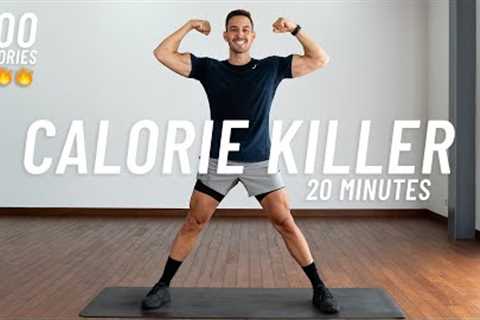 20 MIN CALORIE KILLER HIIT WORKOUT - Full body Cardio, No Equipment, No Repeat