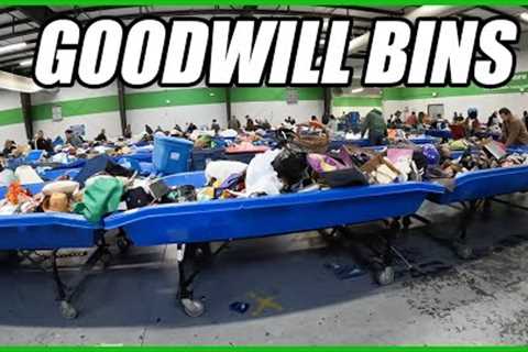 GOODWILL BINS OUTLET - LIVE Thrift Store Finds &amp; Haul!