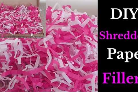 DIY Shredded Paper Fillers for Packaging | Shredded Paper Fillers for Gift Box
