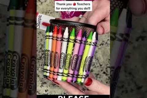 DIY VALENTINE  DOLLAR TREE TEACHER GIFT!!! #SHORTS