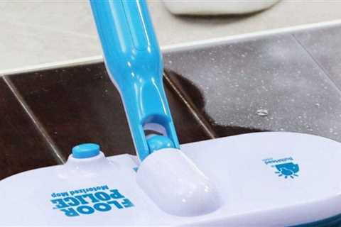 The Floor Police Mop makes cleaning all surfaces criminally easy