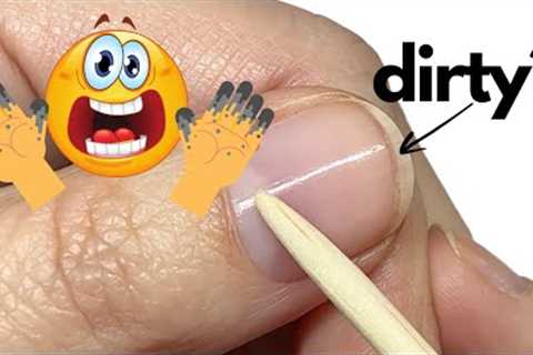 Why are your nails dirty? 😱 [professional nail technician explains]