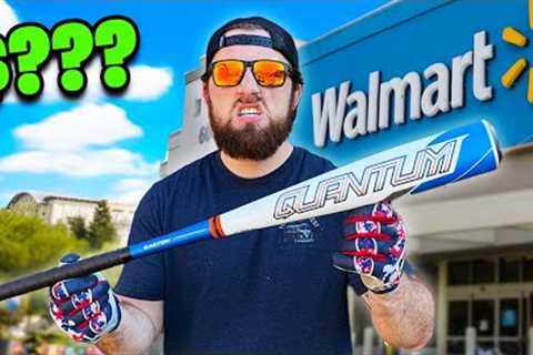 Buying Walmart's MOST EXPENSIVE Baseball Bat Then Hitting With It