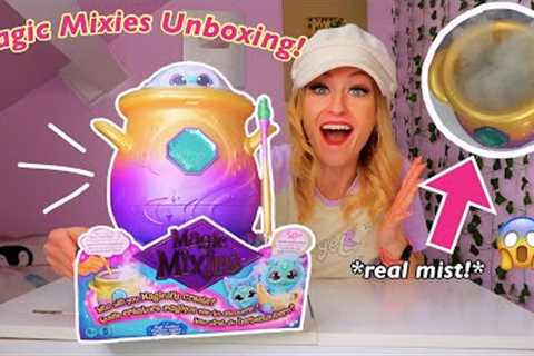 Asmr Unboxing the *VIRAL* Mystery Magic Mixies Cauldron!😱🪄 (ULTRA RARE WITH REAL SMOKE!!🤯💨)