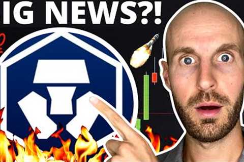 🔥 BIG News For CRYPTO.COM and Altcoins?! (URGENT!!!)