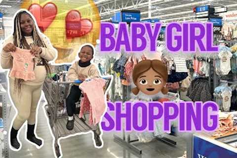 GOING BABY SHOPPING FOR THE FIRST TIME !!👧🏽 | 36 weeks pregnant