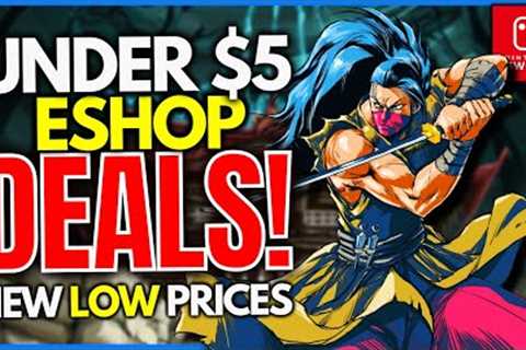 NEW Nintendo Switch ESHOP SALE! The BEST Deals Under $5!