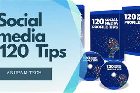 Social Media Profile Tips|| 120 tips new viral in social media|| earn 750$ month #earnmoney