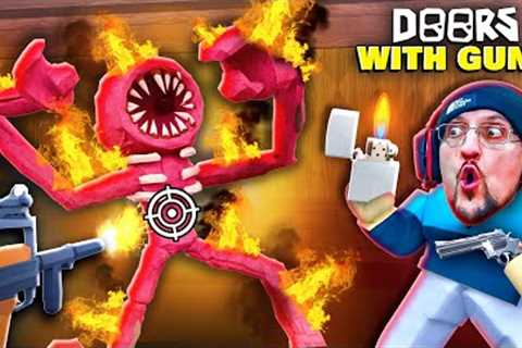 Roblox Doors with Guns! (FGTeeV)
