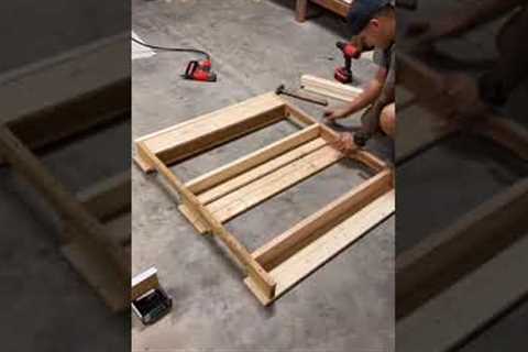 3 Awesome Pallet Wood Projects #shorts