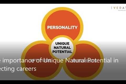 Career counselling: The importance of Unique Natural Potential in selecting careers in 2020