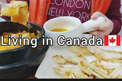 Daily life living in Canada | Grocery shopping | Cooking