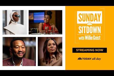 Willie Geist sits down with some of your favorite celebrities like Jordan Peele and John Legend