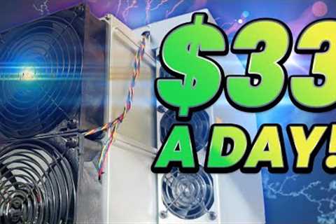 I Just Got The MOST PROFITABLE Crypto Mining Rig!