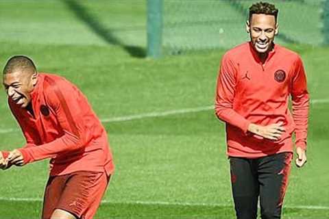 neymar jr and kylian mbappe  funny momments