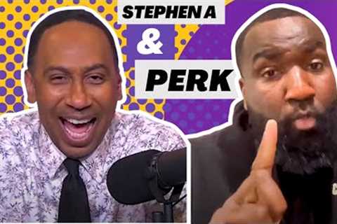 Stephen A and Kendrick Perkins explain how LeBron James ruined the NBA Dunk contest