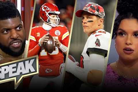 Will Patrick Mahomes catch and pass Tom Brady as the GOAT? | NFL | SPEAK