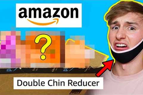 TESTING WEIRD AMAZON PRODUCTS MY BROTHER BOUGHT ME