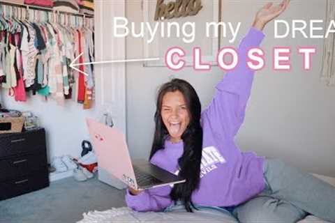 buying my DREAM CLOSET *try on haul + online shopping*
