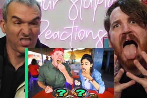 India's Best Breakfast Costs 14 Cents! Amazing Punjabi Street Food! REACTION!!