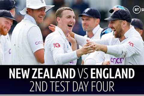 New Zealand v England | 2nd Test, Day Four Highlights | Bowling hero Harry Brook