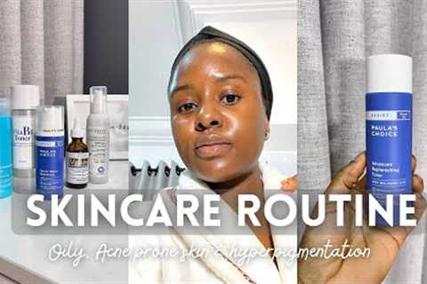 SKINCARE ROUTINE 2022 | MORNING &amp; NIGHT ROUTINE FOR ACNE PRONE, OILY SKIN
