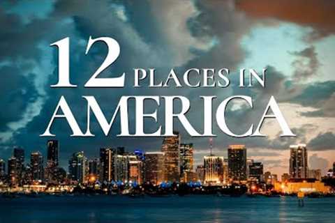 12 Most Beautiful Tourist Destinations in America 🇺🇸  | Travel Video 2022