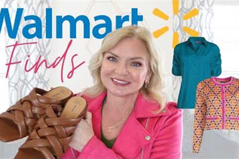 Walmart Clothing Haul 2023 / SPRING FINDS! #over40 #over50 #fashionover40 #walmart