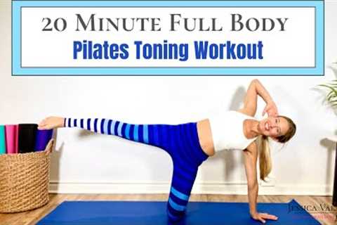 20 Minute Full Body Workout - Pilates Class for Toning!