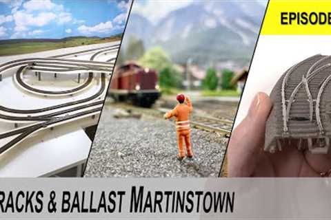Laying Tracks &amp; Ballast - Building a Beginners Model Railroad from ground up.