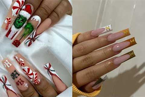 ✨323✨Amazingly Beautiful Acrylic Nail Art Designs Tutorial Ideas Compilation