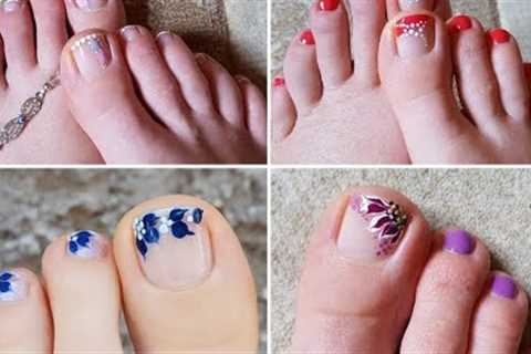 Nail Art Designs ~ Toe Nail Art Compilation / Easy Pedicures For Beginners!