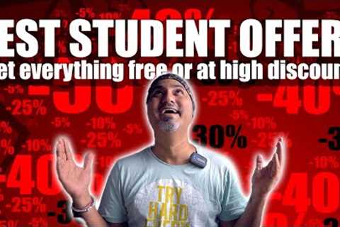 Get Everything FREE as a Student || Best Discounts &amp; Offers for STUDENTS &amp; PARENTS || Paisa ..