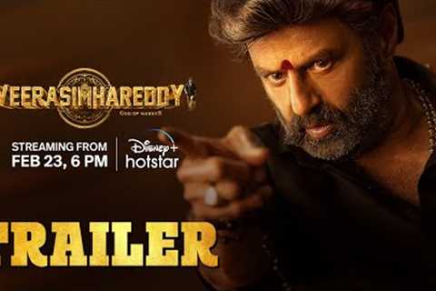 Veera Simha Reddy Trailer | Disney Plus Hotstar | Balakrishna | Premieres 6 PM, FEB 23