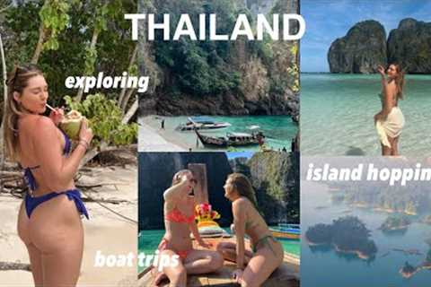 Thailand in 10 days travel vlog | beaches, boats and island hopping |millyg_fit