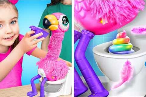 GADGETS ARE ALIVE! GENIUS CRAFTS FOR BEST PARENTS || Parenting Hacks &amp; DIY Ideas By 123 GO!..