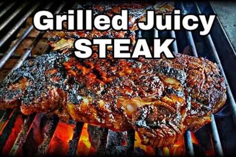 How To Make The BEST Grilled STEAK ever!!! | Ray Mack's Kitchen and Grill