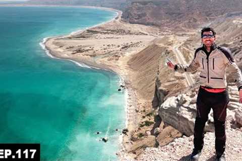 This is the Most Scenic Coastal Road in the World S06 EP.117 | MIDDLE EAST Motorcycle Tour