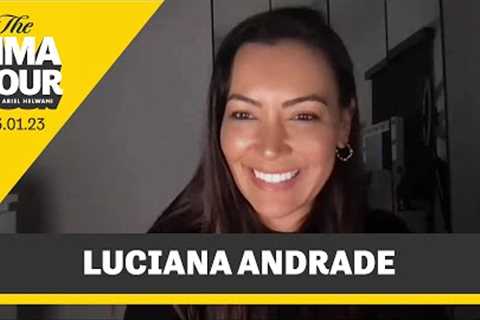 UFC’s Luciana Andrade Responds to Octagon Girl Detractors | The MMA Hour