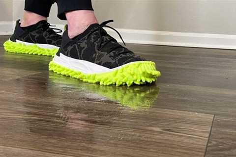 We tried Amazon's mop slippers and they turned walking into cleaning
