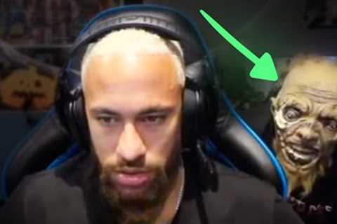 Neymar Plays Scary Game And Gets Pranked By His Friend