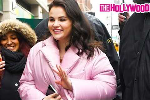Selena Gomez Brushes Off Drama With Hailey Bieber, Kylie Jenner &amp; Justin Bieber While Out In N..