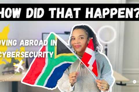 Cyber security professional moving abroad, I moved to DENMARK! Job + Life UPDATE! #cybersecurity
