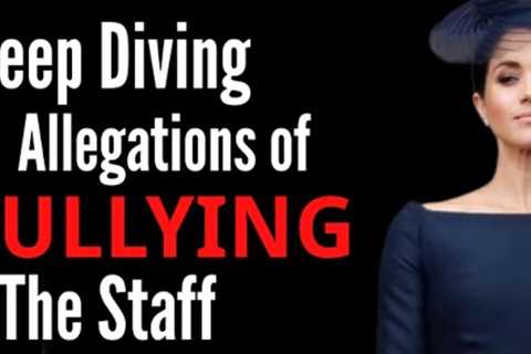 Deep Diving Courtiers By Valentine Low Discussing Meghan and Harry