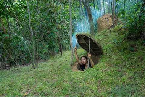 Girl Living Off Grid Built The Most Secret Underground Tunnel Shelter Home