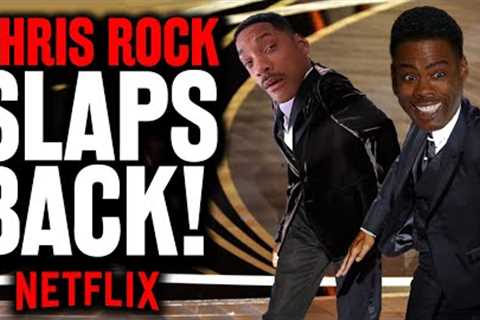 OUCH! Chris Rock SLAPS Will Smith Back in New LIVE Netflix Special Selective Outrage